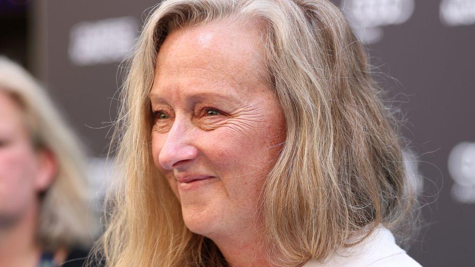 Writer Raynor Winn during the CineMerit Award for Gillian Anderson and the premiere of the movie "The Salt Path" during the 2025 Munich Film Festival (Filmfest Muenchen) at Deutsches Theater on July 1, 2025 in Munich, Germany.