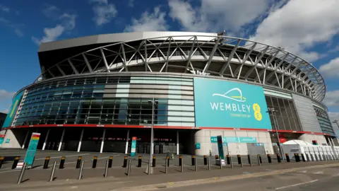 Action Images/Reuters Wide shot of Wembley stadium from the side